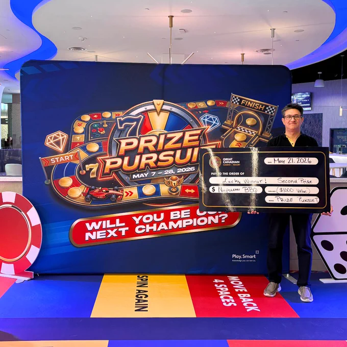 Prize Pursuit at Great Canadian Casino Resort Toronto