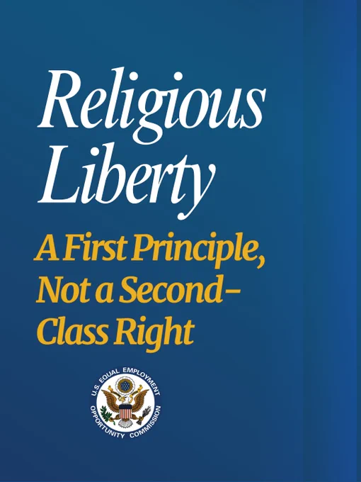 Religious liberty, a first principle, not a second-class right