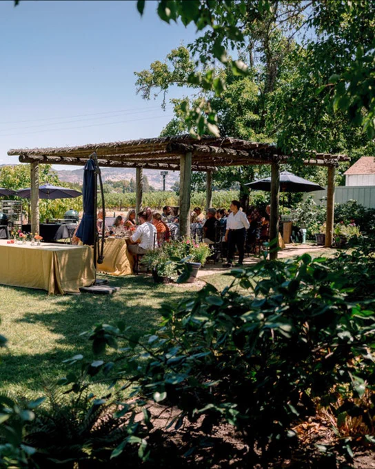 St Supery estate luncheon series with The Big Green egg