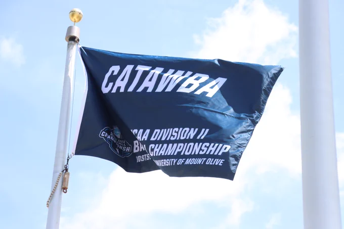 Catawba flag at the USA Baseball Training Complex.