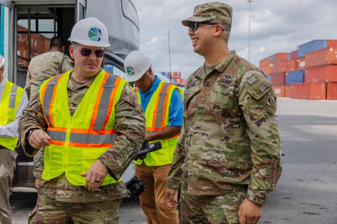 U.S. Army Corps of Engineers (USACE) visits JAXPORT