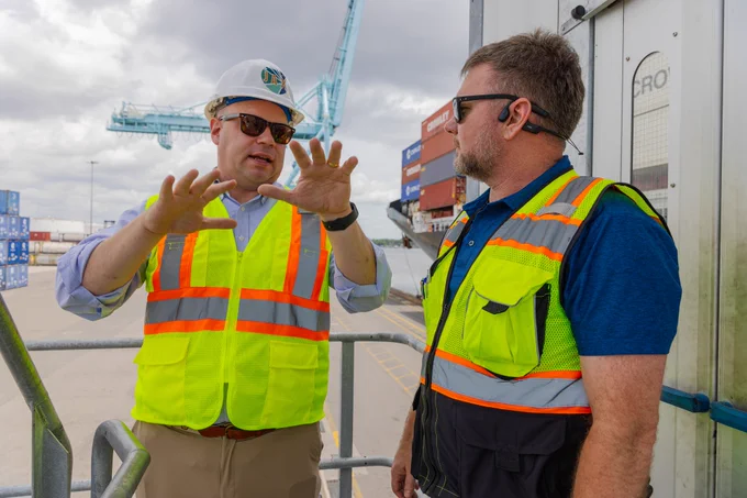 U.S. Army Corps of Engineers (USACE) visits JAXPORT