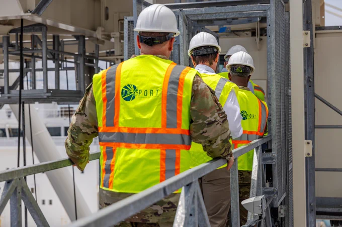 U.S. Army Corps of Engineers (USACE) visits JAXPORT