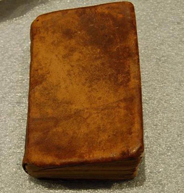 
Bible owned by Sgt. James Lamb, c. 1777