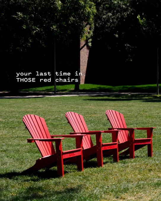 your last time in THOSE red chairs