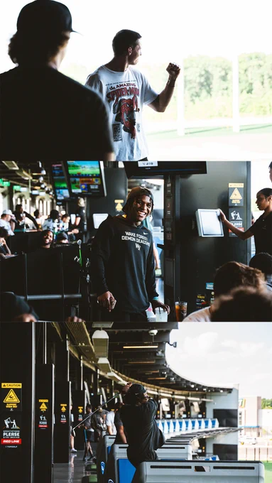 Wake Forest football Topgolf
