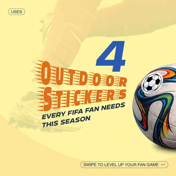 4 Outdoor Stickers every FIFA fan needs this season