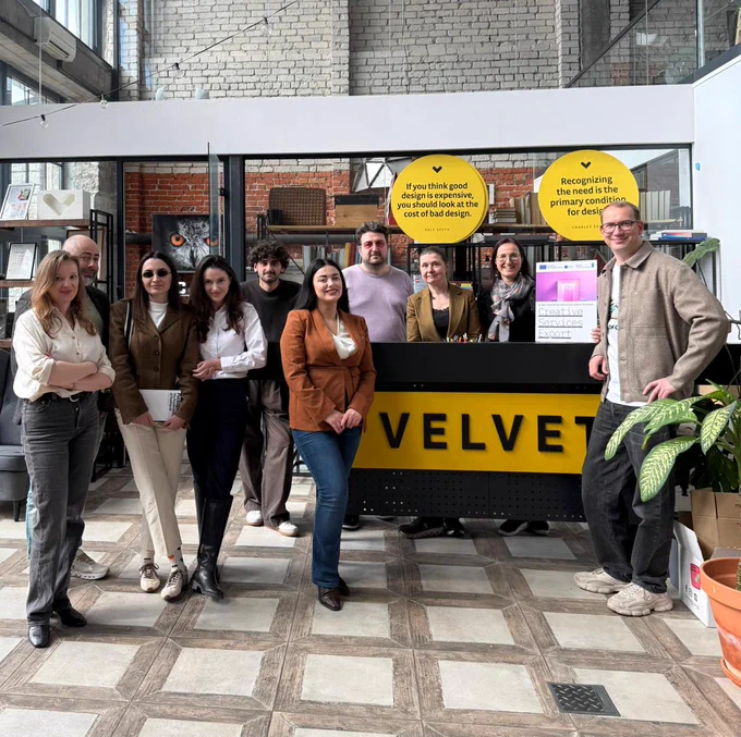 Georgia’s design and marketing agencies on a study tour to Finland and Estonia.
Photo: Visionest Institute