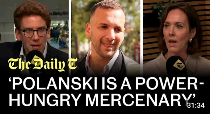 Polanski is a power hungry mercenary 