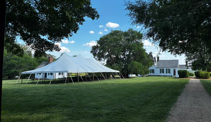 Looking South at Patrick Henry's Red Hill's Historic Grounds - May 28, 2026, @ 4:52 PM EST