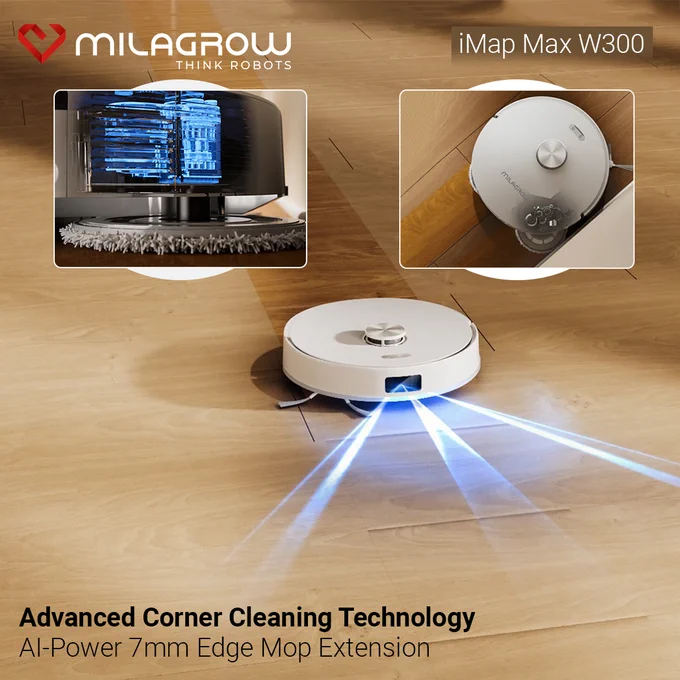 AI Power 7mm Edge Mop Extension,
Intelligently extends the mop closer to edges, leaving no dust or dirt behind.
Smarter navigation. Better coverage. Effortless cleaning.
Shop Now: https://zurl.co/Sbzr6