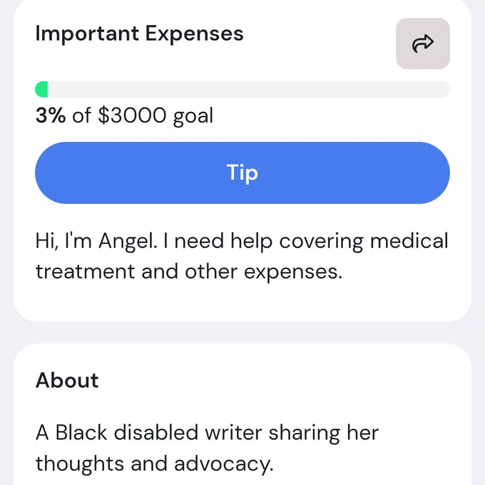 A screenshot about important goals. 