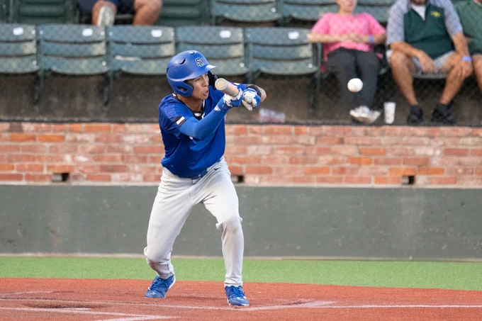 Freshman Brandon Ornelas was 2 for 3 with two runs, two RBIs, a stolen base, a walk, and a sac bunt as the SMCC Baseball Team defeated Pasco-Hernando State (FL) 21-4 at the NJCAA DII World Series on Thursday, May 28. 