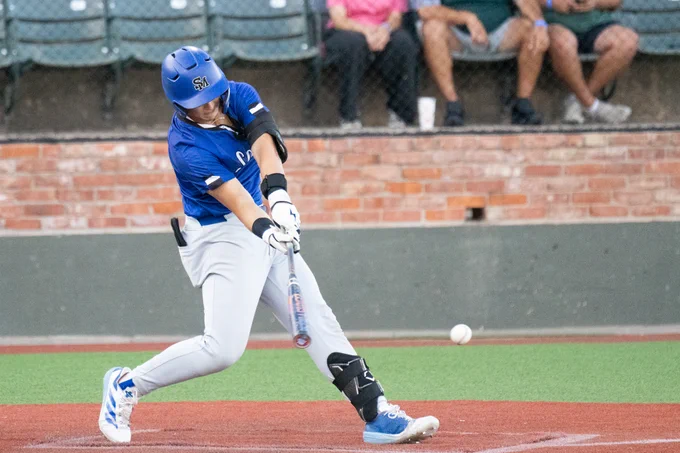 Sophomore Bryan Lorenz went 2 for 4 with two runs, two RBIs, a walk, and a double as the SMCC Baseball Team defeated Pasco-Hernando State (FL) 21-4 at the NJCAA DII World Series on Thursday, May 28. 