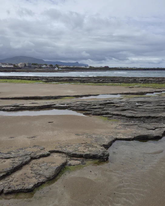 View from Bundoran Beach, in South Donegal.