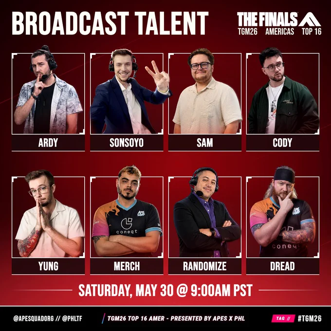 The Finals T16 Community Coverage of The Grand Major