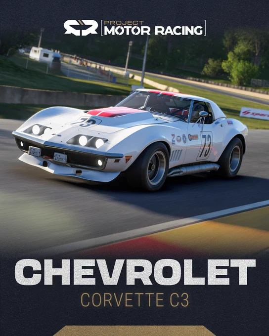 Project Motor Racing. Chevrolet Corvette C3 