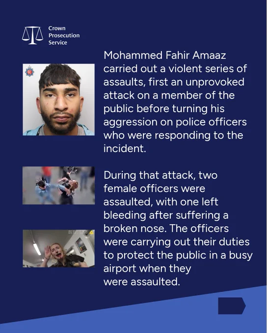 Here is our statement following convictions in relation to an incident at Manchester Airport in July 2024, page one of three