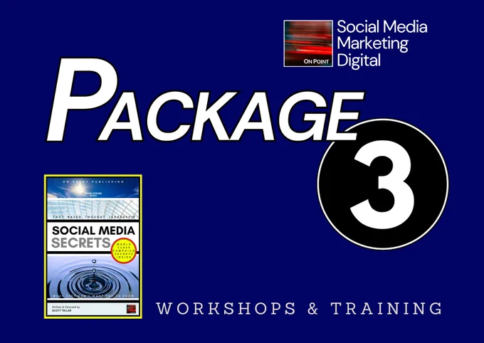 On point high-performance group's graphic for social media, marketing and digital free workshop and training sessions