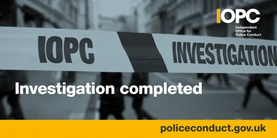 Investigation completed