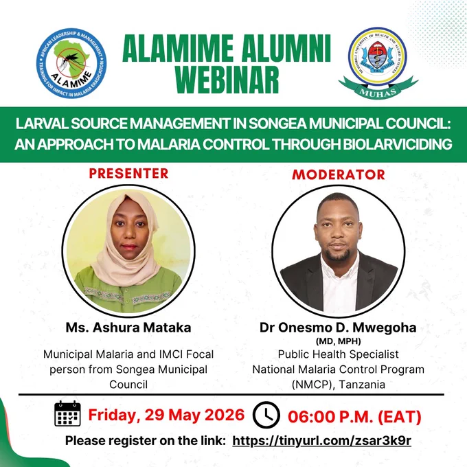 ALAMIME Flyer_May 2026 Alumni Webinar for Tanzania