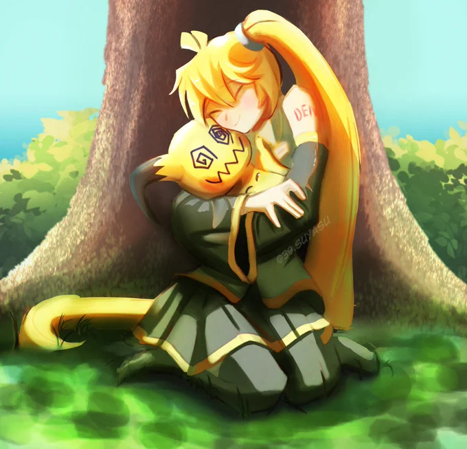 i don't like doing lineart so this rough paint like method suits me well