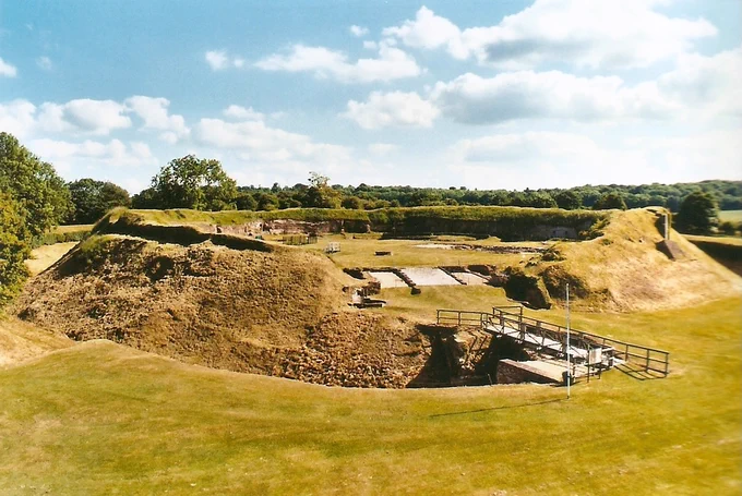 Crane View of Basing House
Image: © N J Turton
