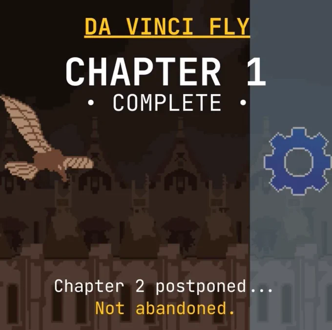 End of chapter 1 / Da Vinci Fly 