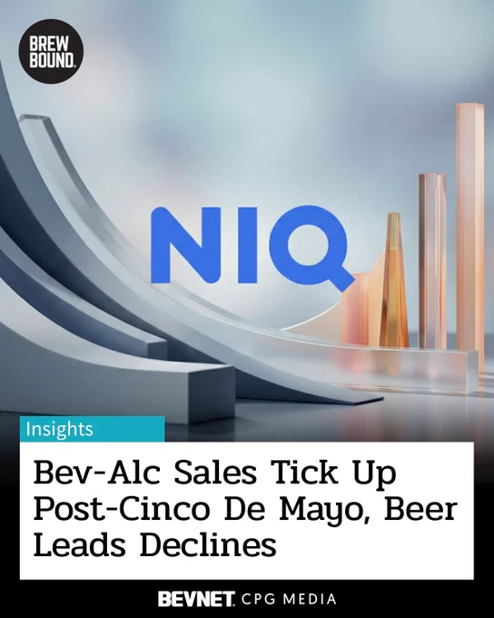Bev-Alc Sales Improve Slightly Post-Cinco de Mayo; Beer Leads YoY Declines in Latest NIQ Weekly Scans
