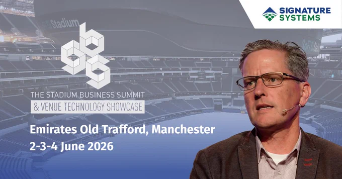 TheStadiumBusiness Summit & Venue Technology Showcase | Emirates Old Trafford, Manchester • 2-3-4 June 2026