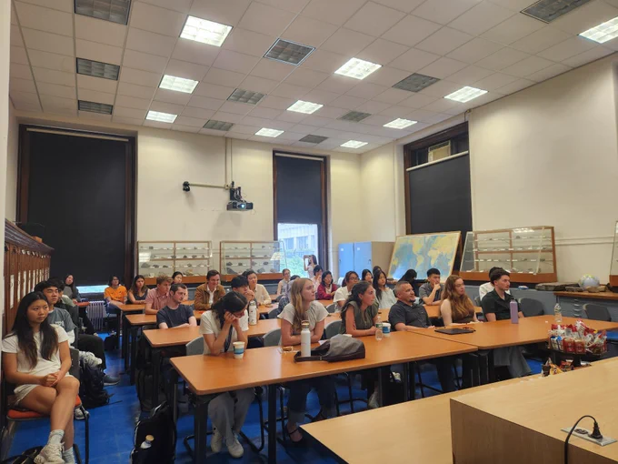 SRP and CSUREMM attended a seminar by Dr. Simon Tavare, IICD Director.