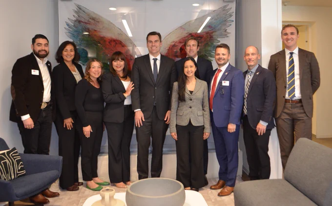 Under Secretary William Kimmitt and U.S. Commercial Service California staff