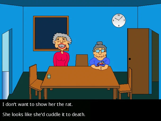 Escape from the Retirement Home: Giving rat to Grandma Kate