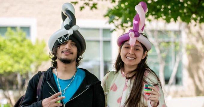 HCC's annual Spring Fling on the Quad.