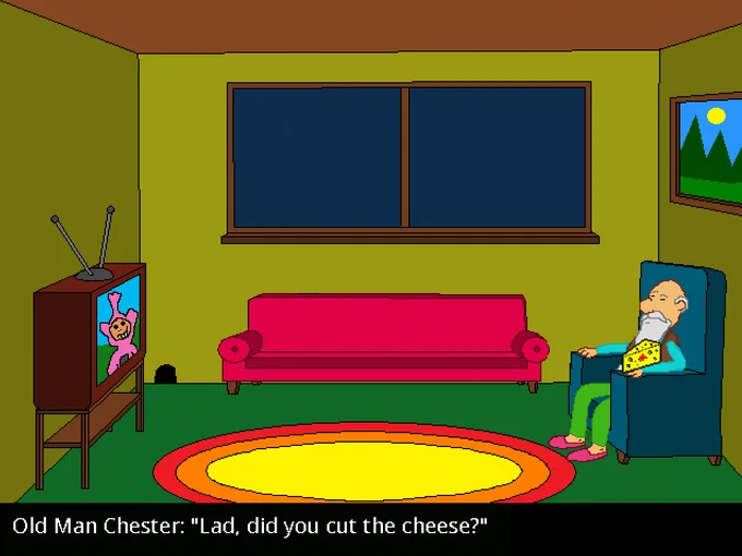 Escape from the Retirement Home: Giving some cheese to Old Man Chester