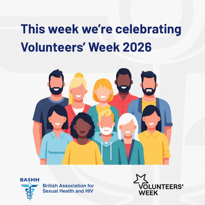 This week we're celebrating Volunteers' Week 2026
BASHH logo 
Volunteers' Week logo