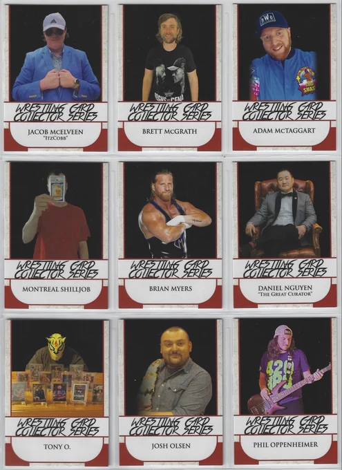 Wrestling Card Collector Series Exclusive Limited Edition Trading Card Set Series 2 2023
