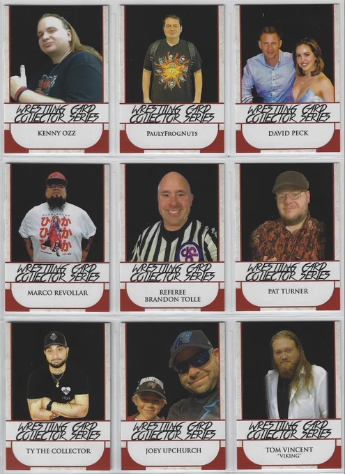 Wrestling Card Collector Series Exclusive Limited Edition Trading Card Set Series 2 2023
