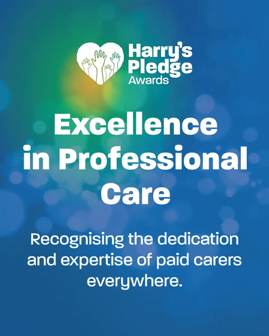 Excellence in Professional Care. Recognising the dedication and expertise of paid carers everywhere.