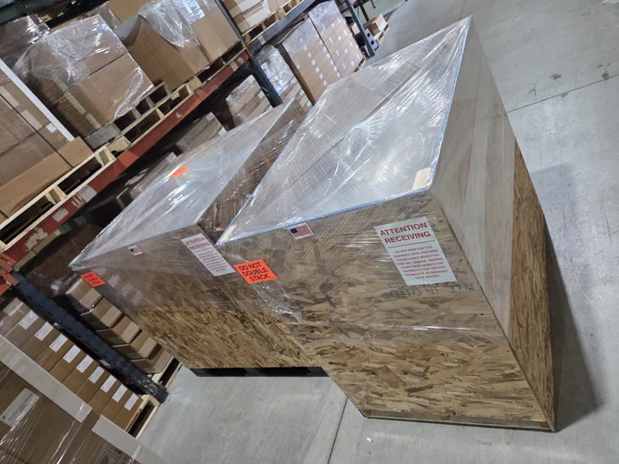 Clean Resources Super-PAKs 1 and 2 wrapped up and ready to ship