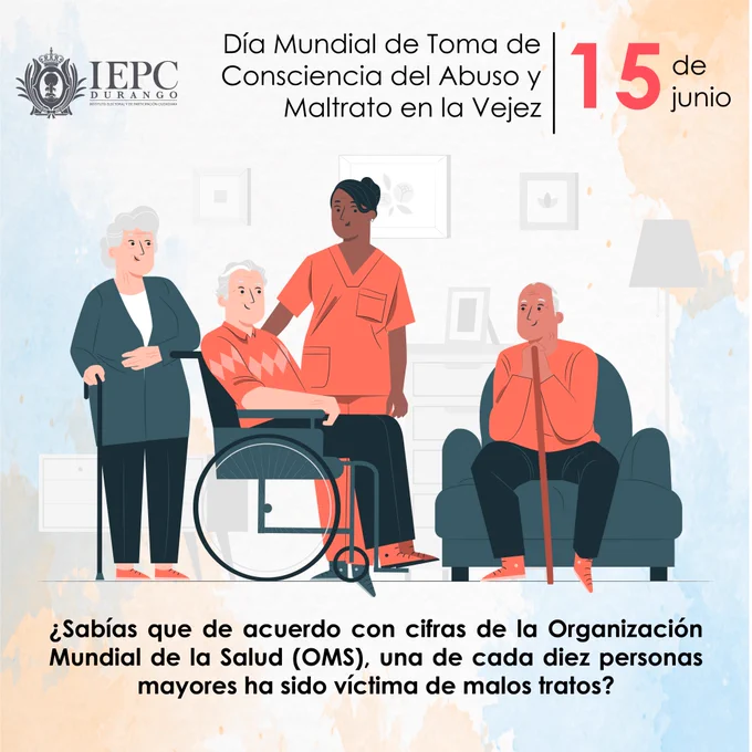 👵🏼🤝👴🏼 En el marco del Día Mundial de Toma de Conciencia del Abuso y Maltrato en la Vejez, reafirmamos nuestro compromiso de promover una sociedad más humana, respetuosa e incluyente para nuestras personas adultas mayores 💜✨ 
Hoy hacemos un llamado a fortalecer la empatía, el respeto y el buen trato hacia quienes han dedicado su vida a construir nuestras familias y comunidades 🕊️🏡 #NoAlMaltrato #RespetoALasPersonasMayores 