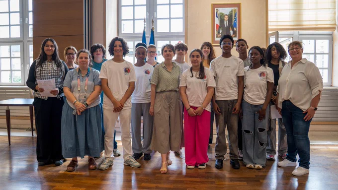 Photo finale de cette journée "Cité éducative"