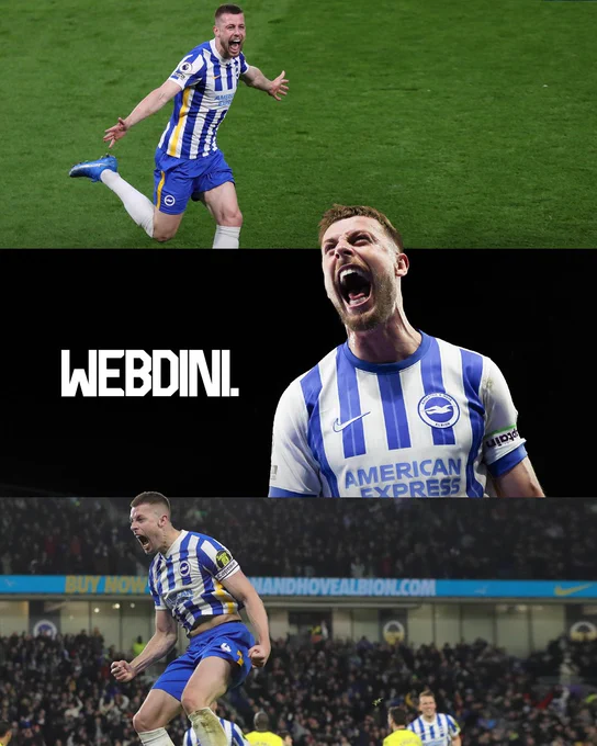 Three pic Webdini graphic featuring him celebrating goals against Man City, Liverpool and Chelsea. What a guy.