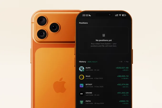 Real preview of the Karma App