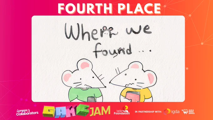 Unlikely Collaborators Game Jam 4th Place Winner: When We Found Us