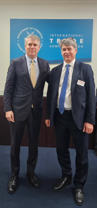 Assistant Secretary David L. Fogel and U.S. ASEAN Business Council President & CEO Brian McFeeters