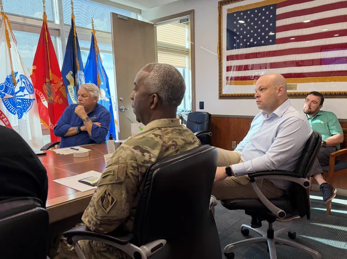 The ASA Adam R. Telle met with #USACE leadership, @JaxPort & @PortTampaBay, discussing investments that strengthen navigation, modernize infrastructure, improve supply chain resilience, and support America\u2019s economic competitiveness. #ArmyCivilWorks #BuildingStrong #Navigation\n