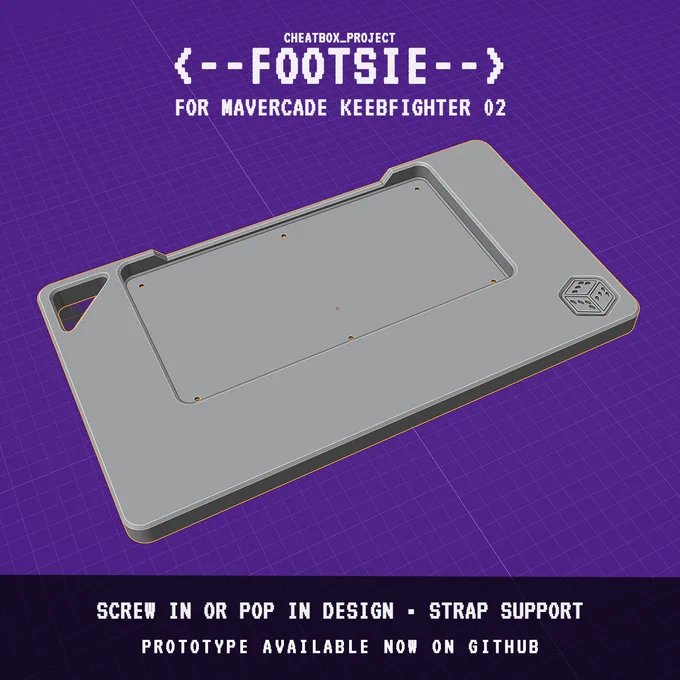 FOOTSIE for Mavercade Keebfighter 02