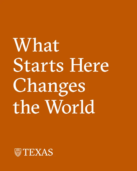 What starts here changes the world.