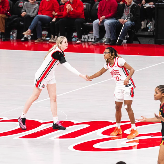 Ohio State players' handshake
